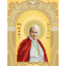 Схема для вышивки бисером "Святой Иоан Павел ІІ. Папа Римский" (Схема или набор)